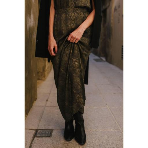 Falda snake kaki [1]