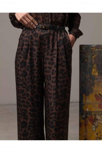 Pantalón pinzas navy mocca [2]