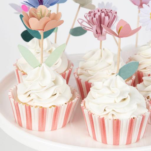 Kit de cupcakes de jardín de flores [3]