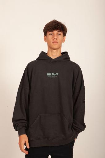 Sudadera azul marino con capucha Bilbao [1]