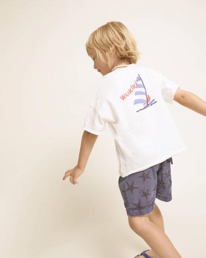 Bañador estampado estrellas de mar color marine [1]