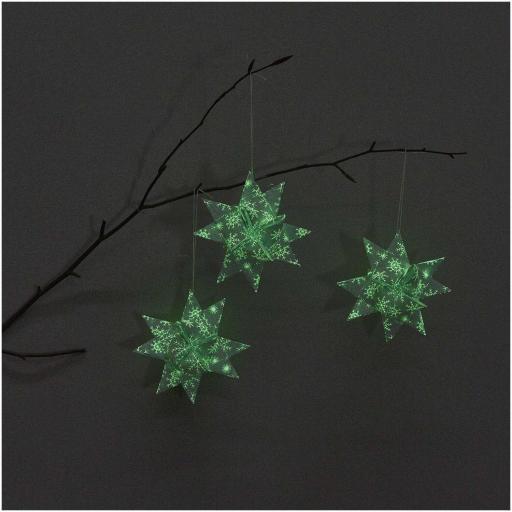 Estrellas tridimensionales que brillan en la oscuridad [3]