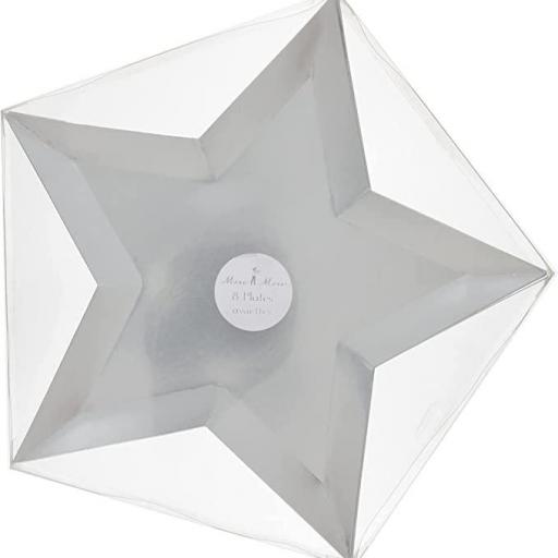 Plato plata con forma de estrella [1]