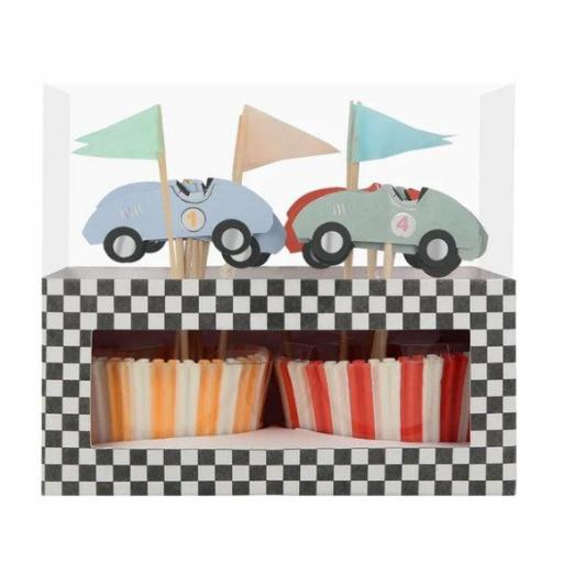 Cupcake kit coches de carreras