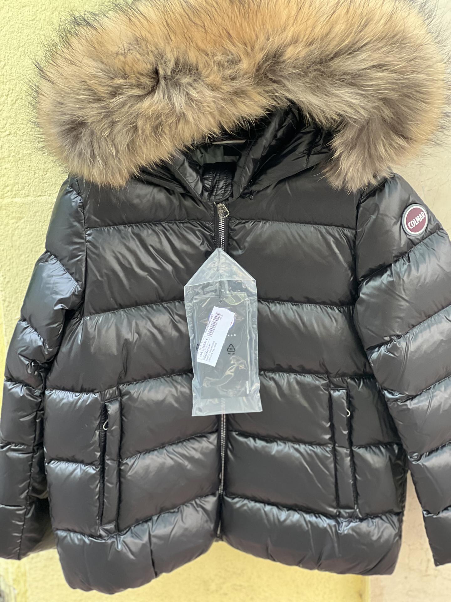 Abrigo chaqueta plumas color negro Complementos sl