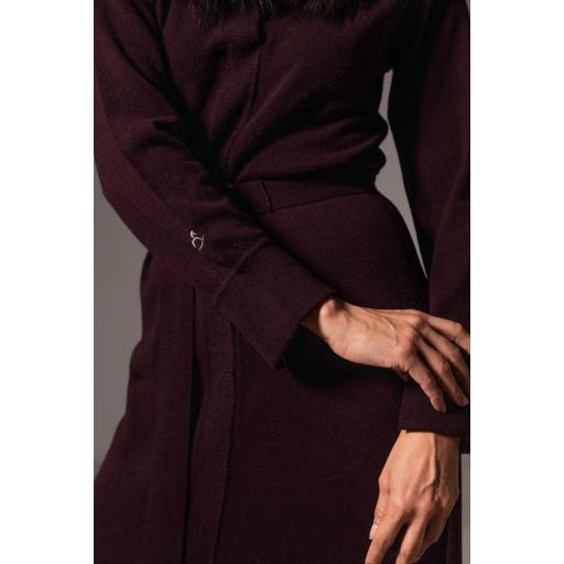 Vestido camisero cashmere grape [3]