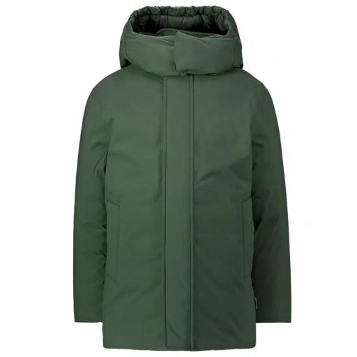 Abrigo modelo Humphrey con capucha desmontable verde [0]