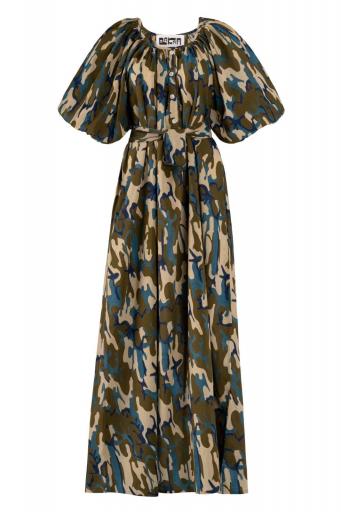Vestido balloon camuflaje [0]