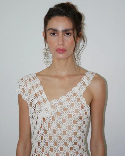 Pendientes Efímero nieve [2]