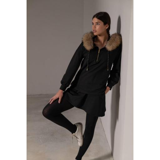 Sudadera max cotton-pullover negra [2]