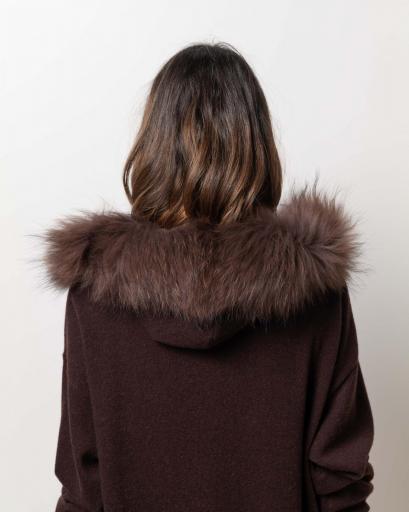 Jersey over bolsillo cashmere chocolate brown [4]
