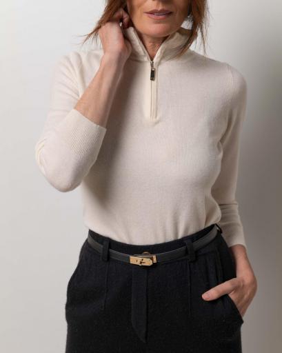 Pantalones negros cashmere SIN BOLSILLOS [1]