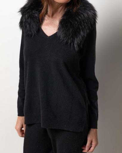 Jersey pico cashmere negro [1]