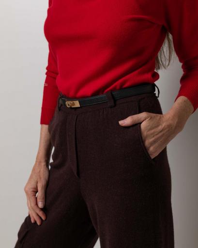 Jersey cremallera cashmere rojo [1]