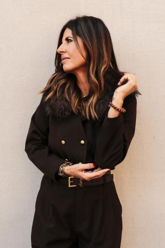 Traje tailored suite chocolate brown [0]