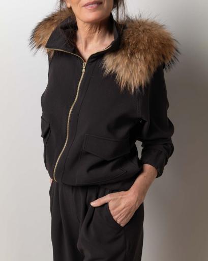 Traje Bomber&Clemence suit negro [4]