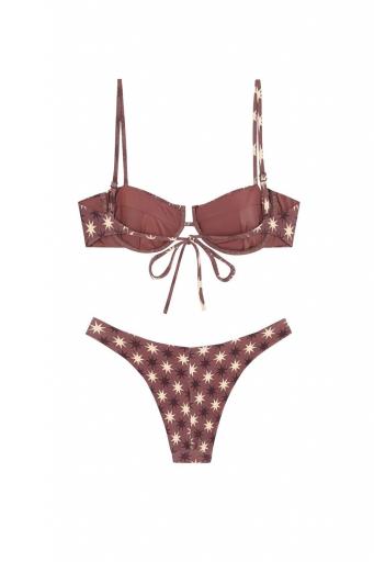 Bikini Balconette Stella con braguita brasileña [3]