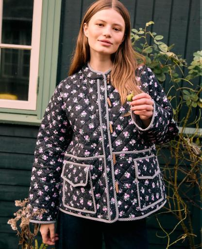 Chaqueta Adriane flores [1]