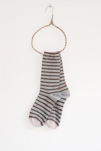 Calcetines flecha gris