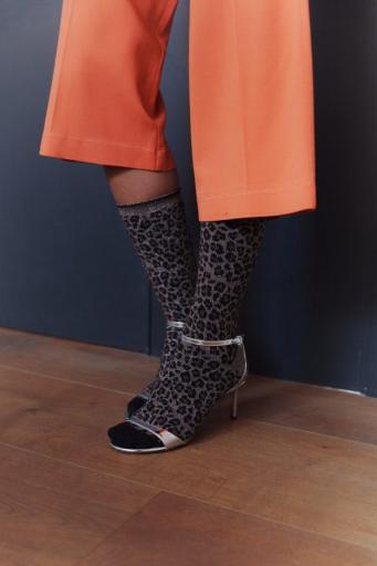 Calcetines leopardo marrón [1]