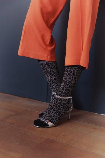 Calcetines leopardo marrón [2]