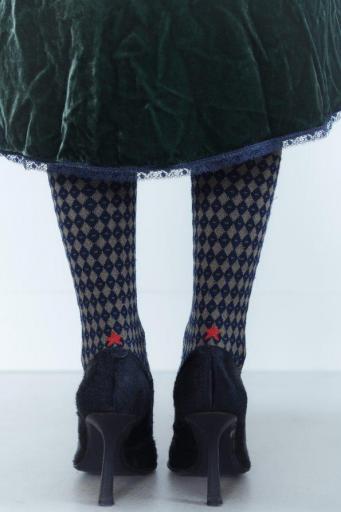 Calcetines rombo verde [1]