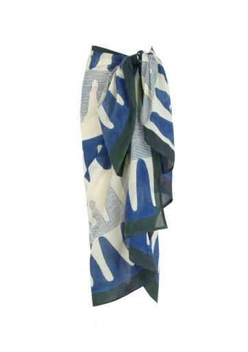 Pareo eclipse verde y azul [0]