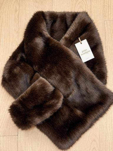 Bufanda marrón Arctique