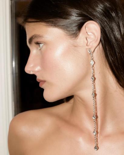 Pendientes Luma plata [2]