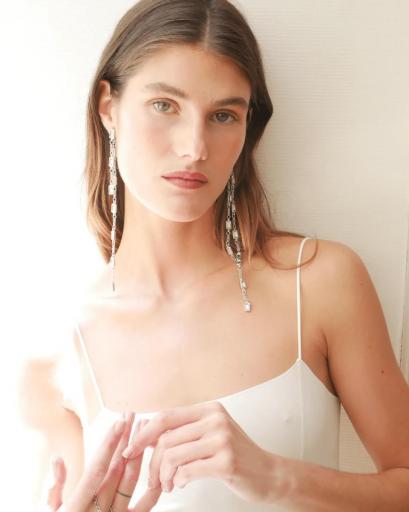 Pendientes Liora plata [2]