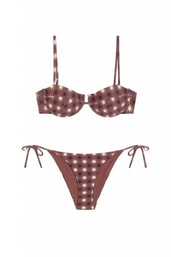 Bikini Balconette Stella con braguita clásica