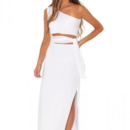 Vestido Formentera blanco