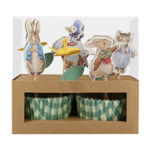 Kit cupcake Peter Rabbit  en el jardín [1]