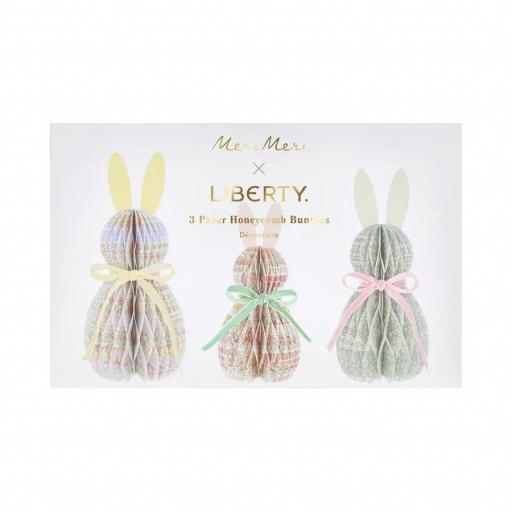 Decoraciones de Conejitos Meri Meri x Liberty
