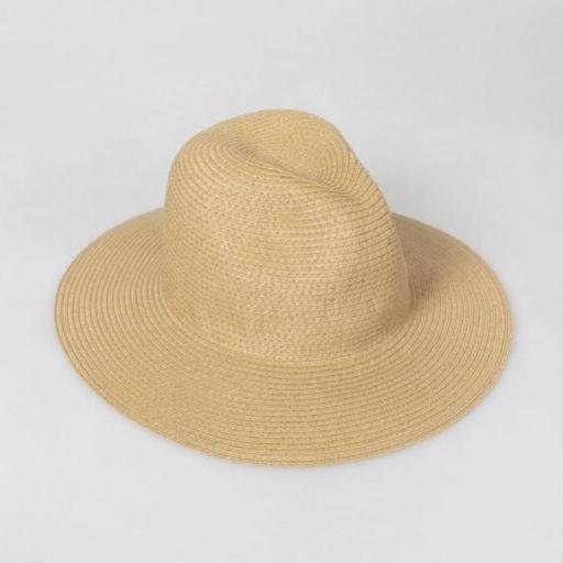 Sombrero panamá básico ala corta