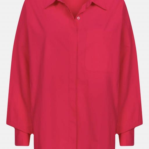 Camisa daddy popelin fucsia