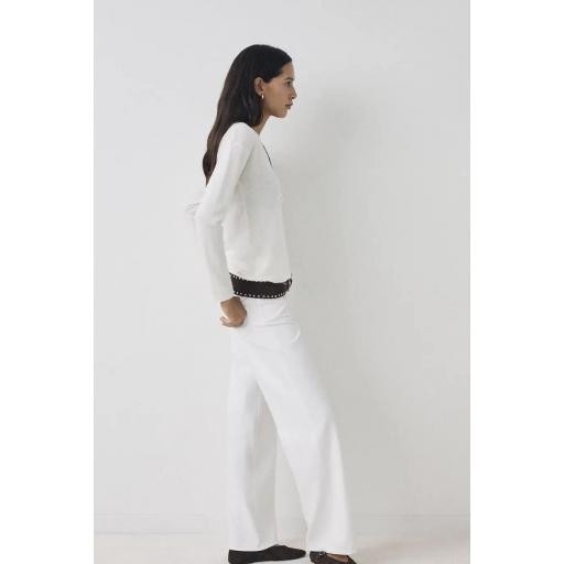 Jersey básico lana blanco Namur [2]