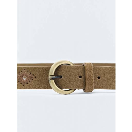Cinturón serraje beige Boho [2]