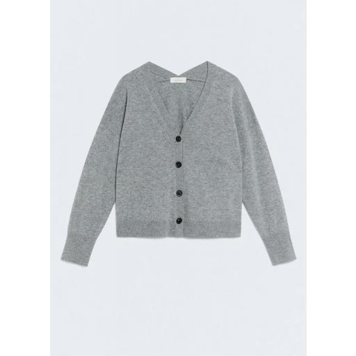 Cárdigan lana gris  Cocoon [1]