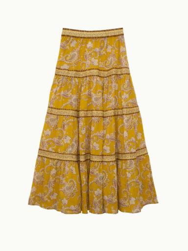 Falda algodón larga Jill bandana [0]
