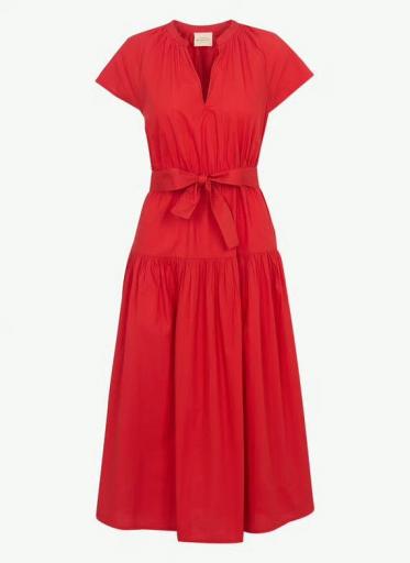 Vestido rojo Rachel [0]