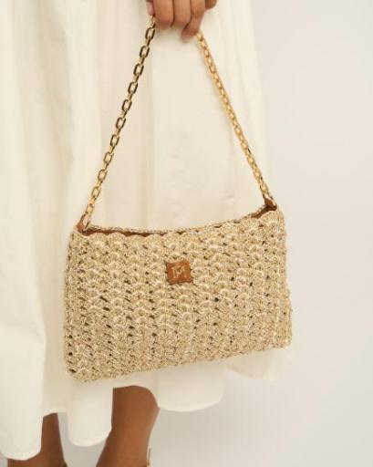 Bolso crochet dorado Serion [4]