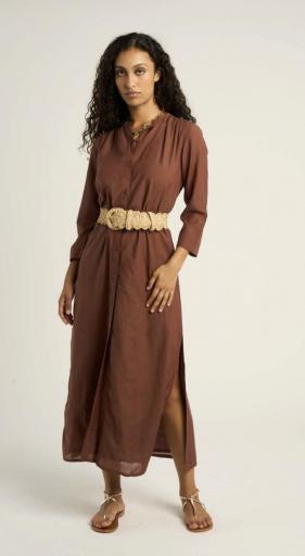Vestido Ramara marrón [0]