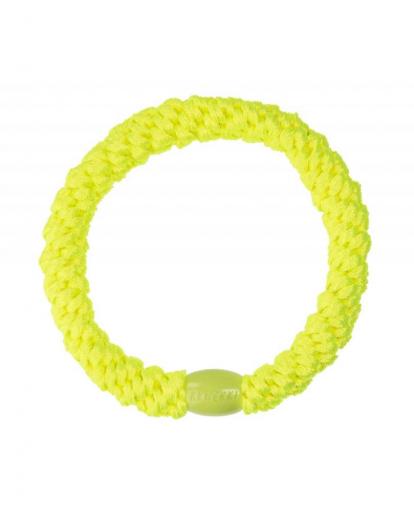 Goma de pelo amarillo neón