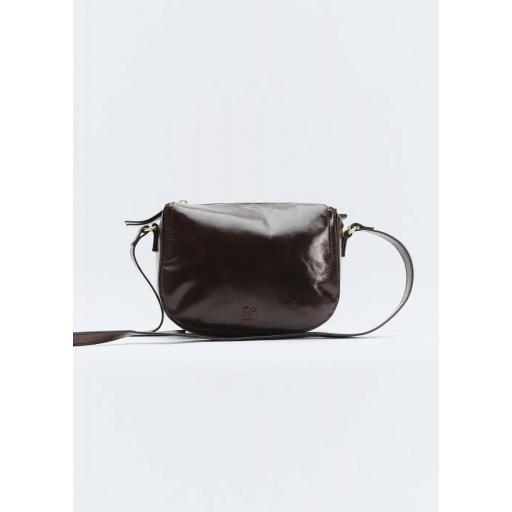Bolso bandolera chocolate Felippa [1]