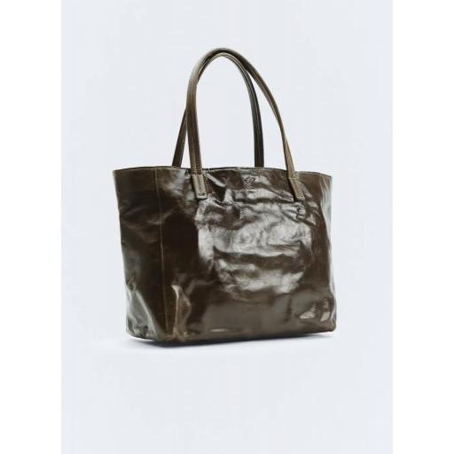 Bolso shopper hombro verde [1]