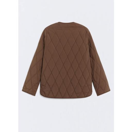 Chaqueta acolchada nylon reciclado marrón Lilibeth [1]
