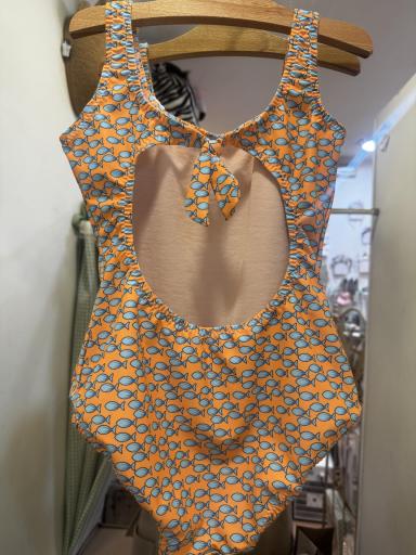 Bañador atado en la espalda peces [1]