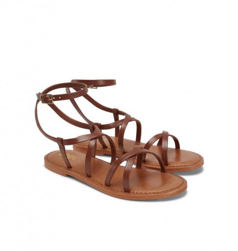 Sandalia Elaine cuero 