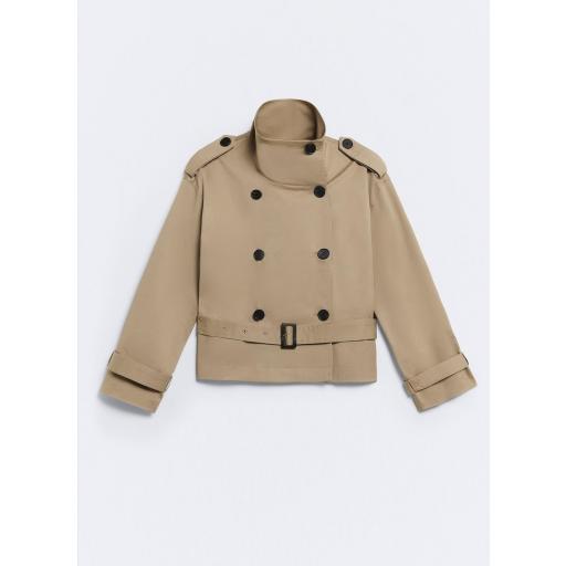 Trench corta doble botonadura Earhart [1]